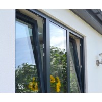 European style high quality aluminum tilt and turn window with German hardware