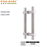 FULAISI High quality SS304 H shape door handle for gate glass door